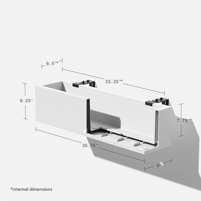 Veradek Block Series Railing Planter - Image 2