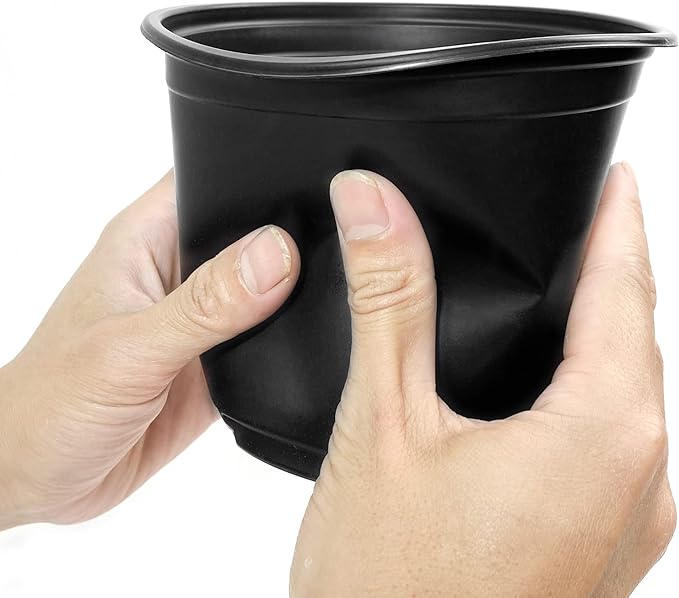 RAOOKIF 50 Pack Nursery Pots, 3 Inch Nursery Pot - Image 3