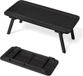 VINGLI Outdoor Folding Coffee Table, Natural Poplar Wood Patio Coffee Table by VINGLI