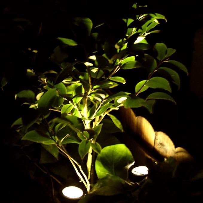Solar Spot Lights Outdoor, LED Waterproof Pond Light Solar Spotlight Underwater - Image 7