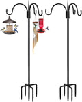 FEED GARDEN [Upgrade Version 76 Inch Three Shepherd Hooks by FEEDGARDEN