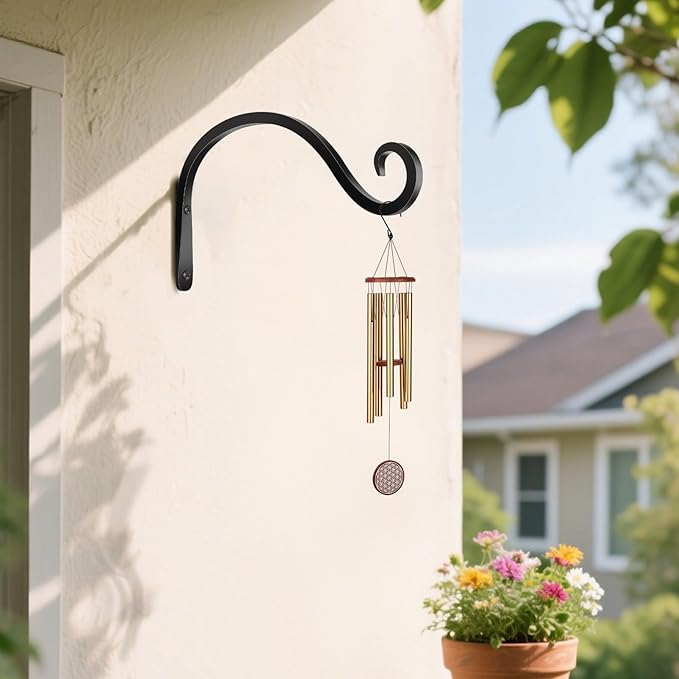 BOLITE Plant Hangers Outdoor Indoor, 12 Inch Wall Plant Hooks, Metal Bird - Image 6