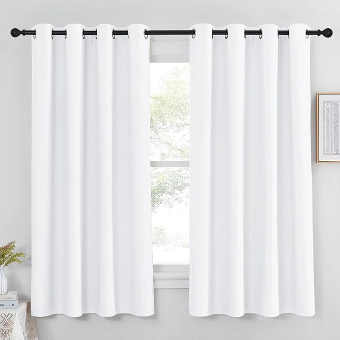 NICETOWN White Room Darkening Curtain by NICETOWN