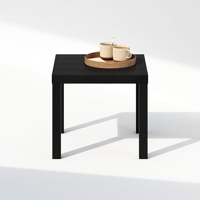 Furinno Classic Coffee Table, Square Modern Coffee Table - Image 6