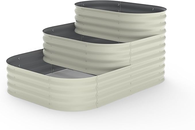 GarveeLife Galvanized Tiered Raised Garden Bed Kit - Image 7