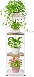 iDavosic.ly 4 Tier Corner Plant Stand Indoor, 45 Inch Tall Vertical Metal by iDavosicly