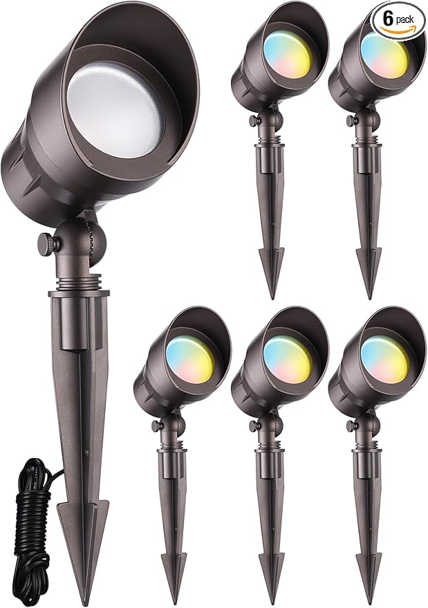 LEONLITE 5CCT Low Voltage LED Landscape Spotlight, Update by LEONLITE