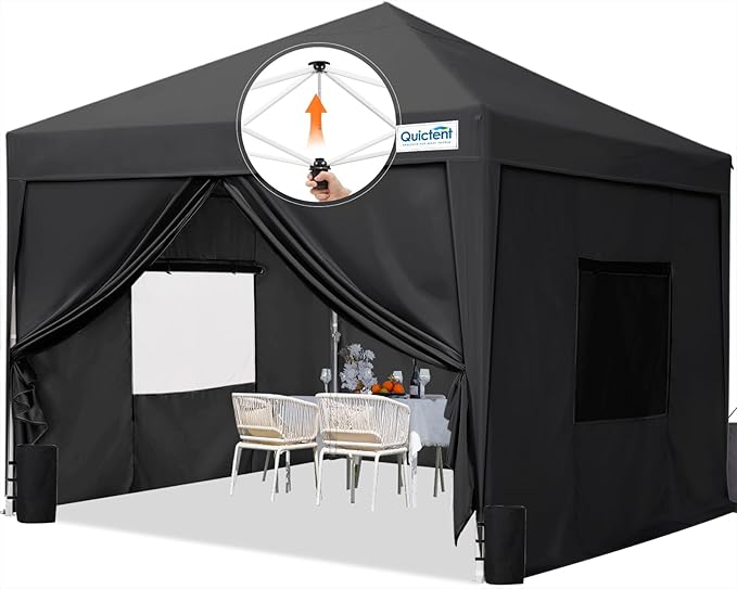 Quictent Privacy 10x10 Pop up Canopy Tent by QUICTENT