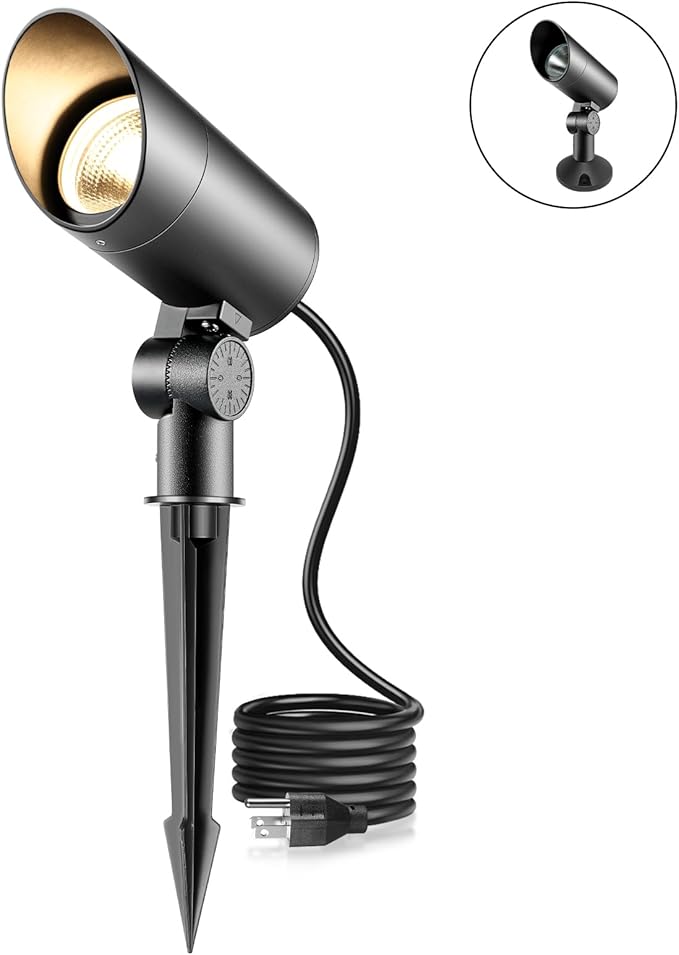 30W Spot Lights Outdoor LED Spotlight 120V 3000LM Ultra Bright Flag Pole Light - Image 2
