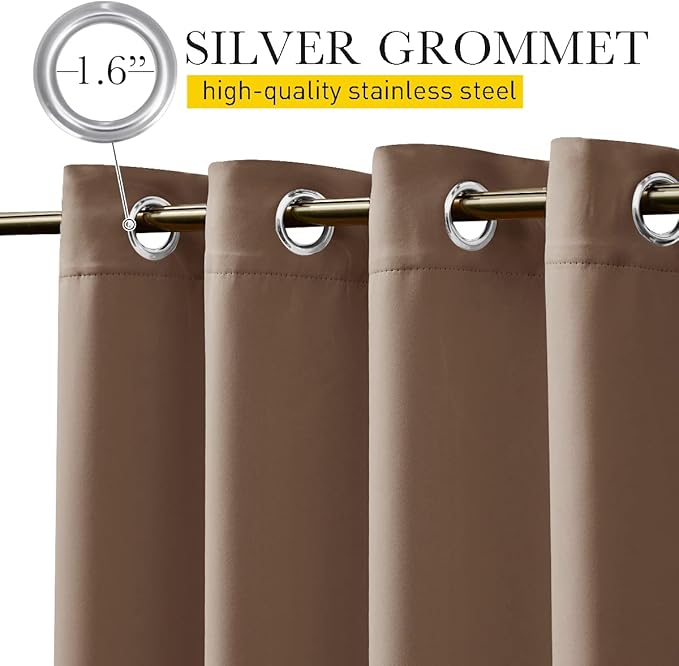 NICETOWN 2 Panels Outdoor Curtains - Image 4
