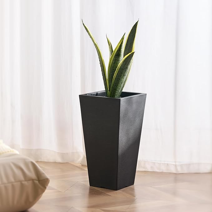 VEVOR Set of 2 Tall Outdoor Planters 22inch, Large Planters - Image 8