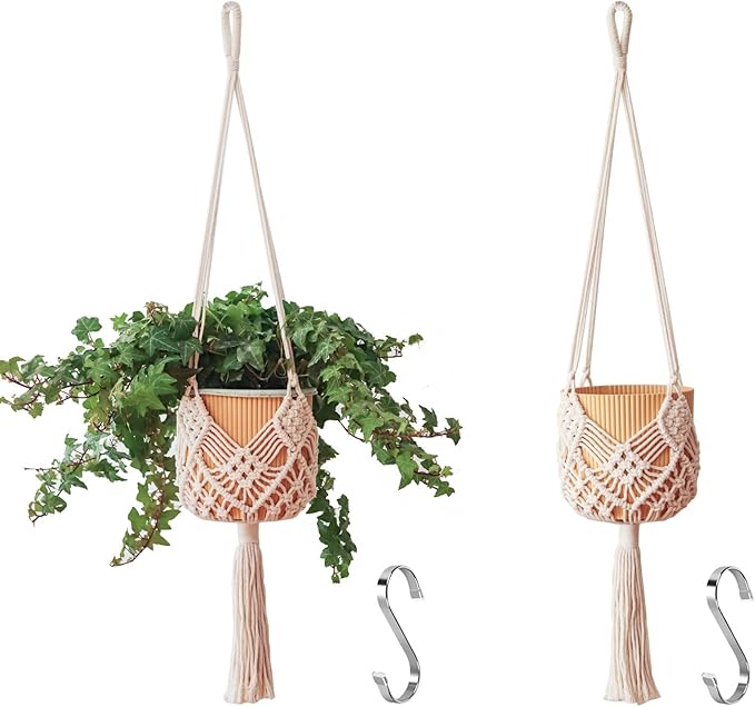 Hanging Planter with Patterns - Image 2