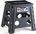 Delxo Folding Step Stool 13 inch Height Heavy Duty Foldable Step Stools by Delxo