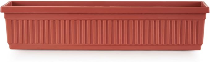 HC Companies 30 Inch Long Fluted Venetian Garden Window Container Planter Box - Image 7