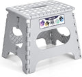Delxo Folding Step Stool, 11 inch Non-Slip Foldable Stools by Delxo