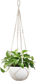 Mkono 43 Inch Macrame Plant Hanger Large by Mkono