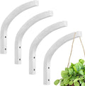 Juexica 4 Pcs Plant Hanger Wooden, 8 Inch Hanging Plant Hooks by Juexica