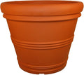 Tusco Products RR155TC Classic Rolled Rim Garden Planter, Terra Cotta by TuscoProducts