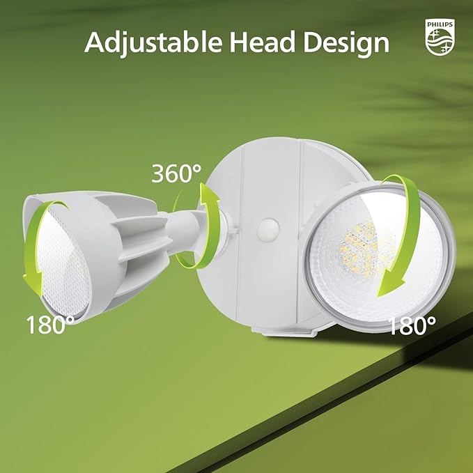 Philips 44W 3500LM ‌LED Security Flood Light‌ ‌Outdoor‌，Switch Controlled - Image 4