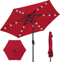 Best Choice Products 7.5ft Outdoor Solar Market Table Patio Umbrella by BestChoiceProducts