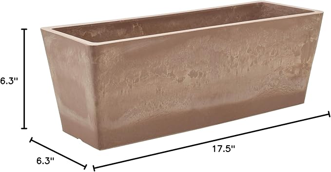 Arcadia Garden Products PSW U45TP Plastic/Stone/Wood Composite Simplicity - Image 7