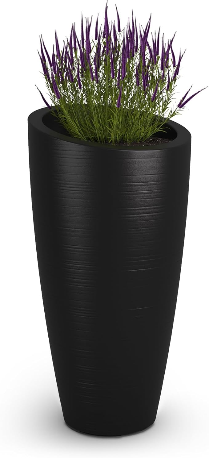 Mayne Modesto 32-Inch Tall Planter – Weather-Resistant Planter by Mayne