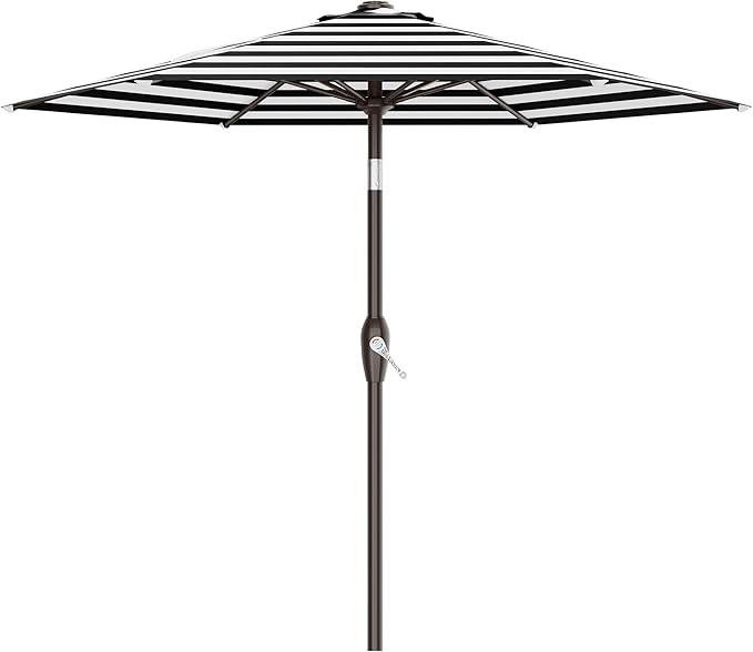AreShark 7.5FT Patio Umbrella Table Market Umbrella by Unknown