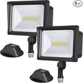 DEWENWILS 2 Pack 34W Flood Lights Outdoor, 3200 LM Super Bright IP65 Waterproof by DEWENWILS