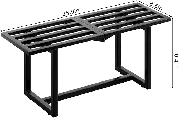 2 Pack Metal Plant Stand, Foldable Heavy Duty Indoor, Window Iron Plant Shelf - Image 3