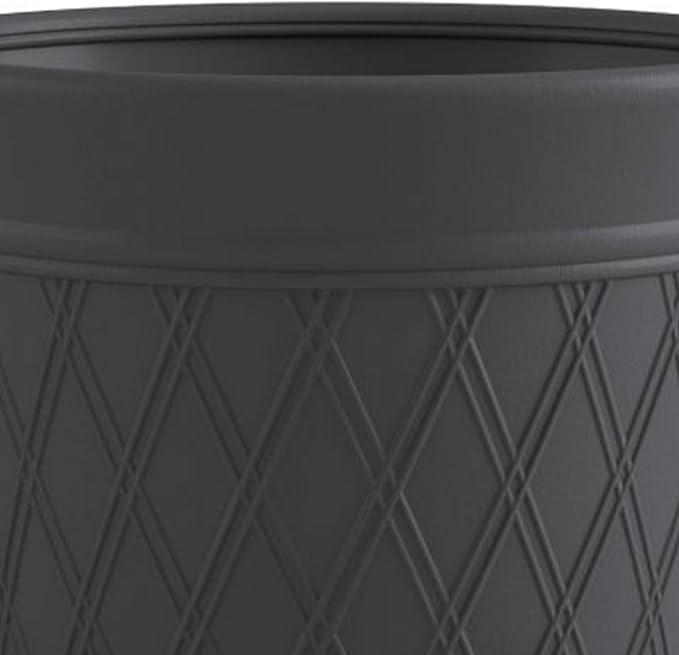 Suncast 8 Pack 14" x 12" Round Resin Decorative Weatherproof Outdoor Hideaway - Image 3