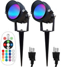 TOVEENEN Color LED Outdoor Landscape Spotlight - 120V 12W Waterproof Spot Lights by TOVEENEN