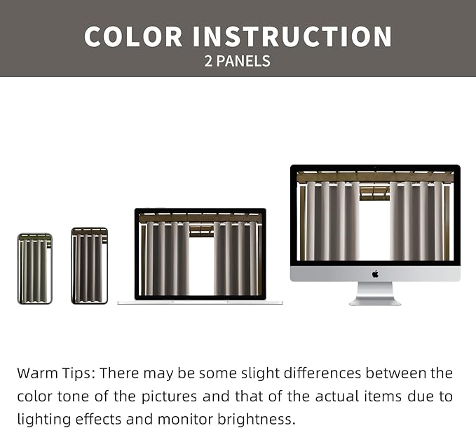 Waterproof Outdoor Curtain W105 x L108 - Image 5