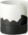 Nihow Self Watering Plant Pot: 8 Inch Ceramic Planter by Nihow