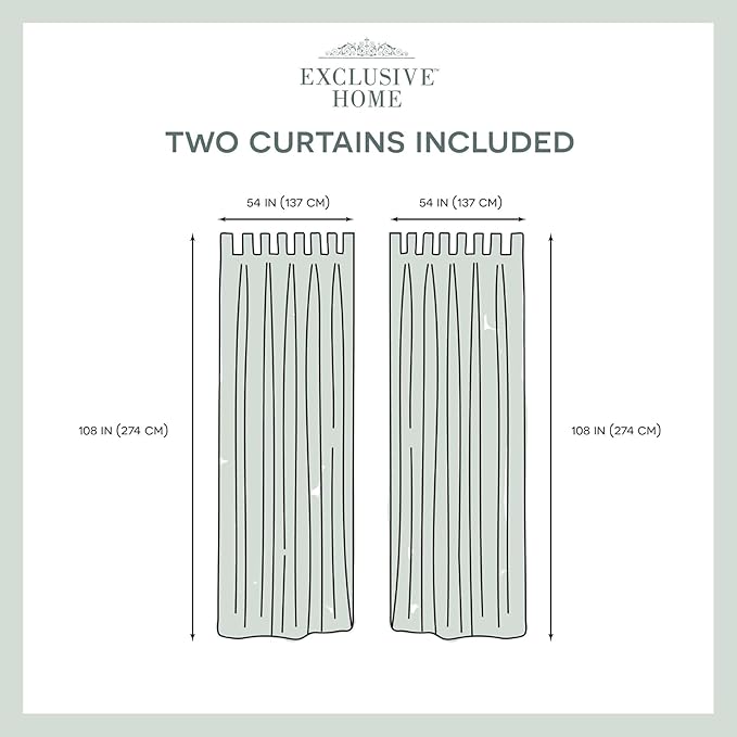 Exclusive Home Cabana Solid Indoor/Outdoor Light Filtering Hook-and-Loop Tab - Image 7