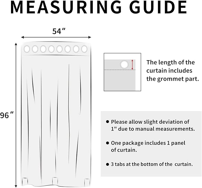 Easy-Going Linen Look Outdoor Curtains Waterproof Windproof Porch Curtains - Image 6