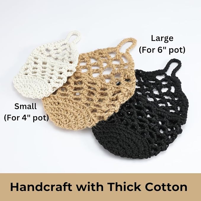 3 Packs Hanging Planters for Indoor Plants up to 4 in., Wall Plant Holder | - Image 6