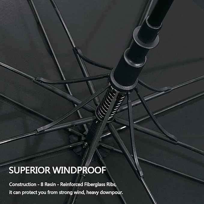 G4Free 47/54/62/68/72 Inch Automatic Open Golf Umbrella Oversize Extra Large - Image 4