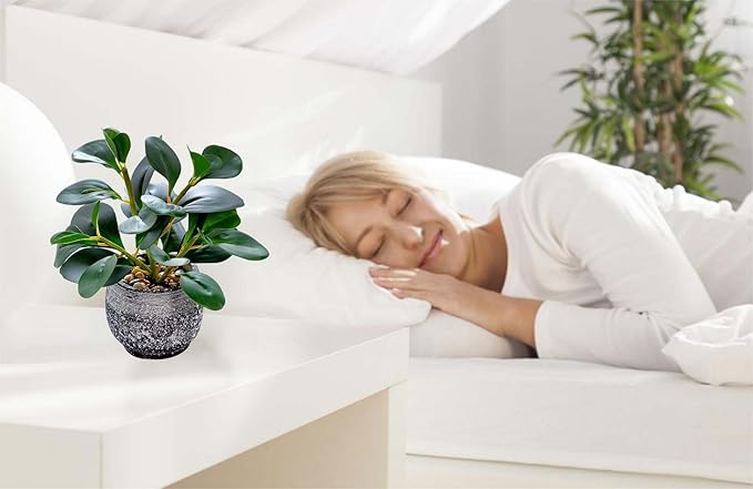 AlphaAcc Artificial Plants Potted Real Looking Small Faux Plant - Image 10