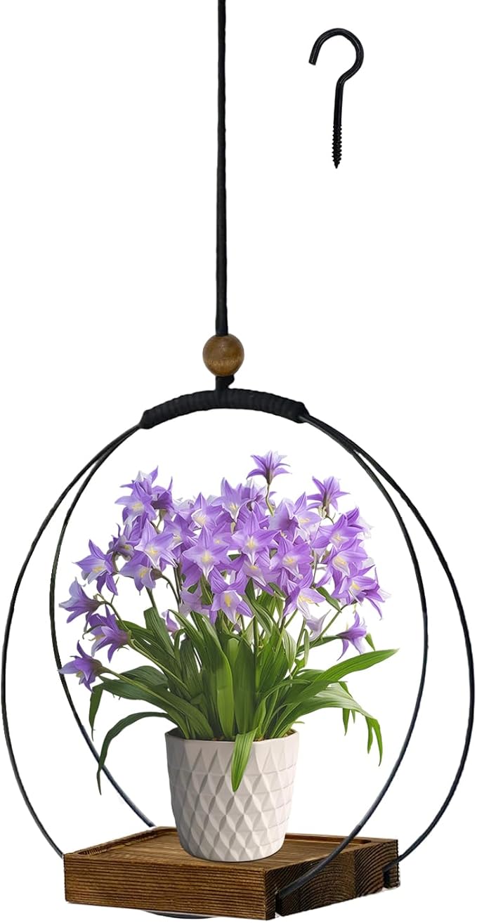 Hanging Planter for Indoor Plants, Modern Boho Macrame Plant Hanger for 3-5.5 - Image 9
