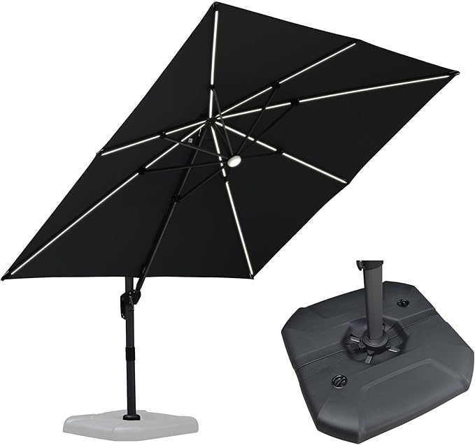 PURPLE LEAF 10 Feet Patio Umbrella - Image 3