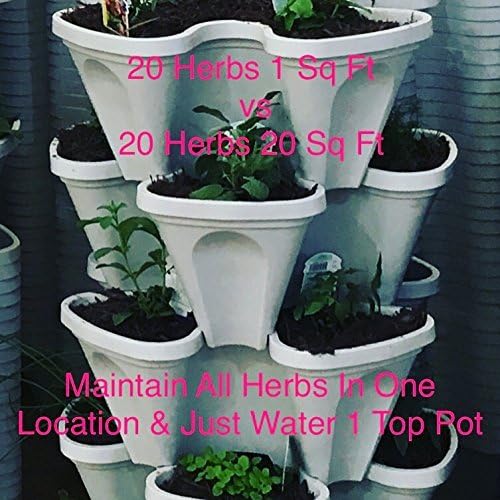 Mr. Stacky 5 Tiered Vertical Gardening Planter, Indoor & Outdoor - Image 8
