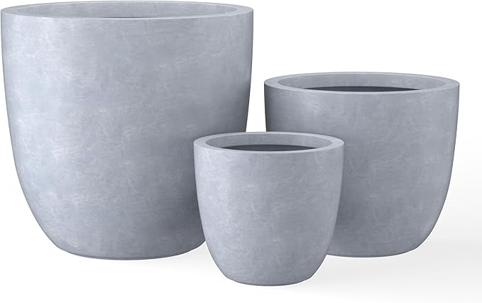 Kante 18", Outdoor Indoor Large Planter Pots by Kante