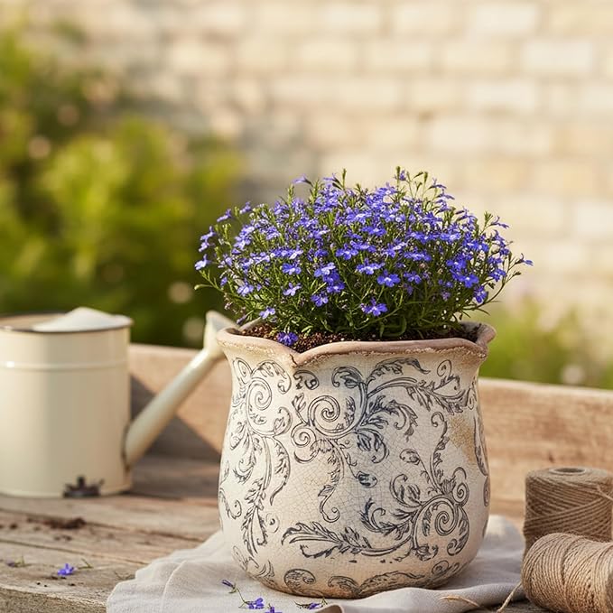 Ceramic Pots for Plants, Vintage Plant Pot - Image 5