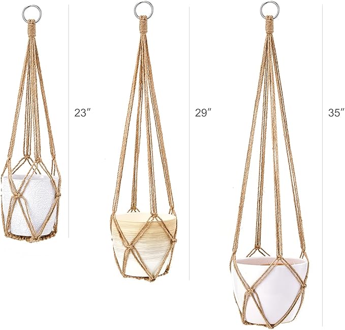 Dahey Macrame Plant Hanger Set of 3 - Image 6