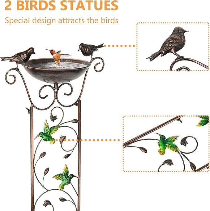SUNNYPARK Antique Garden Iron Trellis - Image 2