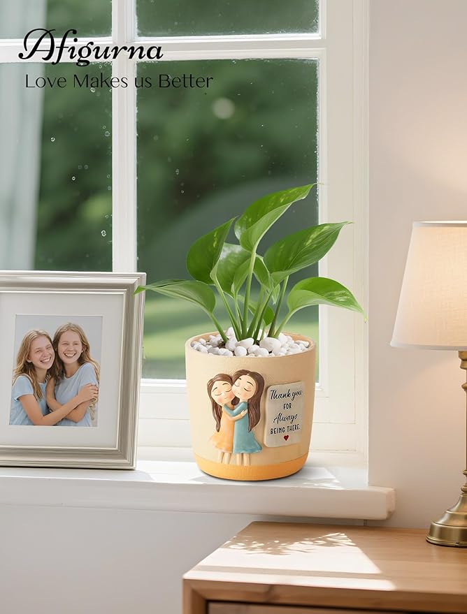 Gardening Gifts for Women: 5.3in Plant Pot Gifts for Gardener - Image 9