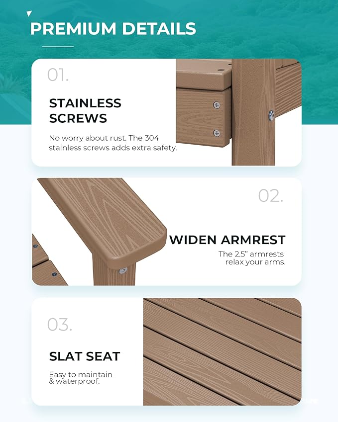 SERWALL 8-Piece Patio Dining Sets - Image 6