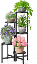 Tall Plant Stand Indoor Outdoor, Corner Metal Flower Pot Stands by Unknown