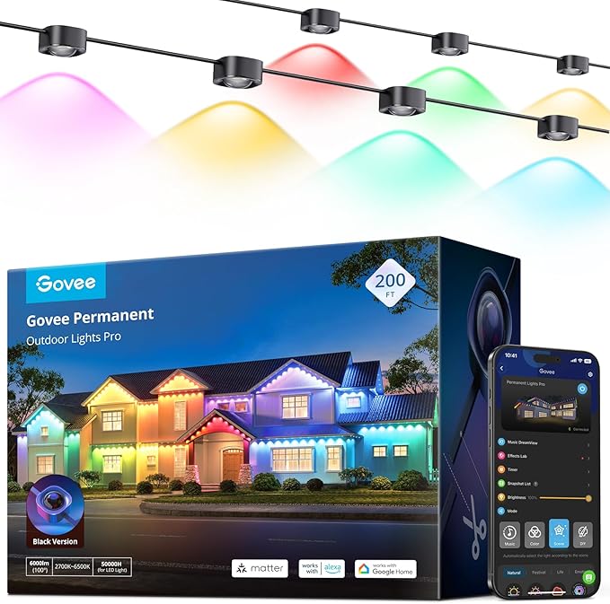 Govee Permanent Outdoor Lights Pro, 200ft by Govee