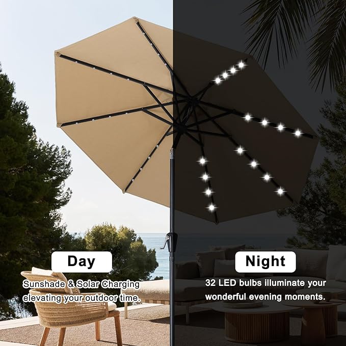 ABCCANOPY Durable Solar Led Patio Umbrellas - Image 4
